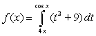 Find the derivative    