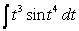 Evaluate the integral.  