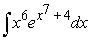 Evaluate the integral.  