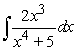 Evaluate the integral.  