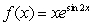 Using a calculator or computer, estimate the absolute extrema of   on the interval   . Round answer to the nearest hundredth.