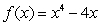 Find the x-coordinates of all extrema and sketch the graph of showing global and local behavior. Round answer to nearest thousandth.
