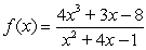 Determine the equation of the slant asymptote of   .