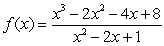 Graph   and its slant asymptote on the same set of axes.  