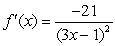 <strong>Compute the derivative function (x) of .</strong> A) B) C) D)
