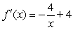 <strong>Find the derivative of .</strong> A) B) C) D)