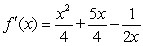 <strong>Find the derivative of .</strong> A) B) C) D)