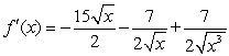 <strong>Find the derivative of .</strong> A) B) C) D)