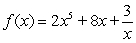 <strong>Find the third derivative of .</strong> A) B) C) D)