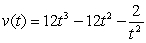 <strong>Using the position function , find the velocity function.</strong> A) B) C) D)