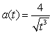 <strong>Using the position function , find the acceleration function.</strong> A) B) C) D)