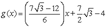 <strong>Find an equation of the line tangent to at x = 3.</strong> A) B) C) D)