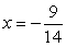 <strong>Determine the real value(s) of x for which the line tangent to is horizontal.</strong> A) B) C) D) x = 0