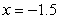 <strong>Determine the value(s) of x, if there are any, for which the slope of the tangent line to does not exist.</strong> A) B) C) D) The slope exists for all values of x.