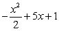 <strong>Find the second-degree polynomial (of the form ax<sup>2</sup> + bx + c) such that f(0) = 0, f '(0) = 5, and f ''(0) = 1.</strong> A) B) C) D)