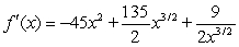 <strong>Find the derivative of .</strong> A) B) C) D)