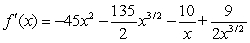 <strong>Find the derivative of .</strong> A) B) C) D)