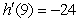 <strong>Compute the derivative of at x = 9 where .</strong> A) B) C) D)