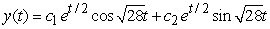 <strong>Identify the general solution of the the differential equation .</strong> A) B) C) D)