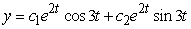 <strong>Identify the general solution of the the differential equation .</strong> A) B) C) D)