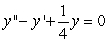 <strong>Identify the general solution of the the differential equation .</strong> A) B) C) D)