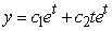 <strong>Identify the general solution of the the differential equation .</strong> A) B) C) D)