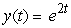 <strong>Solve the initial value problem , .</strong> A) B) C) D)