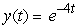 <strong>Solve the initial value problem , .</strong> A) B) C) D)