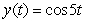 <strong>A certain spring is at rest when stretched 0.392 m by a 2.0 kg mass. Which function describes the motion of the mass if it is pulled down 0.25 m and released without imparting any initial velocity at time t = 0? Other helpful information: the motion is not damped; use 9.8 m s<sup>-2</sup> as the acceleration due to gravity; and consider the zero position to be the rest position of the spring with the mass attached, and downward motion defines the positive x direction.</strong> A) B) C) D)
