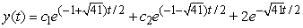 <strong>Find the general solution of , given the particular solution .</strong> A) B) C) D)