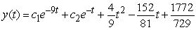 <strong>Find the general solution of , given the particular solution .</strong> A) B) C) D)