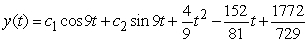 <strong>Find the general solution of , given the particular solution .</strong> A) B) C) D)