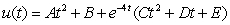 <strong>Determine the form of a particular solution of the equation. </strong> A) B) C) D)