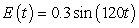 <strong>A series circuit has a 0.1 henry inductor, a 320 ohm resistor, and a 0.000006 farad capacitor. There is an initial charge of 0.000003 coulombs, there is no initial current, and there is an applied voltage which is described as . Identify the steady-state solution to the differential equation.</strong> A) B) C) D)