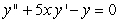 <strong>Find the recurrence relation for the general power series solution to the second order equation .</strong> A) B) C) D)