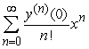 <strong>A second order differential equaiton can be arranged to the form , and one can find the third and higher derivatives of y by simply differentiating this equation. Since a Taylor series expansion of a function y(x) is , one can differentiate the rearranged second order differential equation to evaluate coefficients of the Taylor polynomial, if one is either given or can solve for the initial condition y(0) and y'(0). What does the fourth-degree Taylor polynomial look like for the solution to the equation if the initial conditions are ?</strong> A) B) C) D)