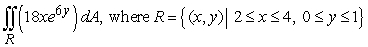<strong>Evaluate the double integral. </strong> A) B) C) D)