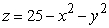 <strong>Find the surface area of the portion of above the xy plane.</strong> A) B) C) D)