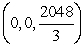 <strong>Find the center of mass of the solid with density and the given shape. </strong> A) B) C) D)