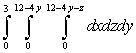 <strong>Rewrite the iterated integral by iterating in the order </strong> A) B) C) D)