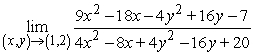 Show that the limit does not exist.