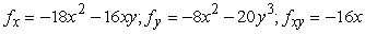 <strong>Find all first-order partial derivatives. </strong> A) B) C) D)