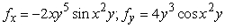 <strong>Find all first-order partial derivatives. </strong> A) B) C) D)