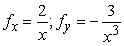 <strong>Find all first-order partial derivatives. </strong> A) B) C) D)