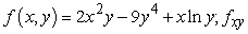 <strong>Find the indicated partial derivative. </strong> A) B) C) D)