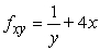 <strong>Find the indicated partial derivative. </strong> A) B) C) D)