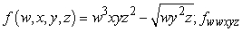 <strong>Find the indicated partial derivative. </strong> A) 0 B) 6w<sup>2</sup>z C) 12wz D) 3w<sup>2</sup>
