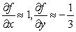 <strong>Use the contour plot to estimate and at the origin. </strong> A) B) C) D)