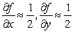 <strong>Use the contour plot to estimate and at the origin. </strong> A) B) C) D)