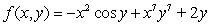 <strong>Find a function with the given properties. </strong> A) B) C) D)